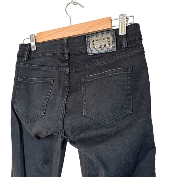 Philipp Plein Devil's Food Skinny Stretch Low Rise Jegging Black Fade Wash 27 - Picture 5 of 16